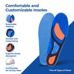 Dr Foot orthotic insoles - Optimal arch support benefits