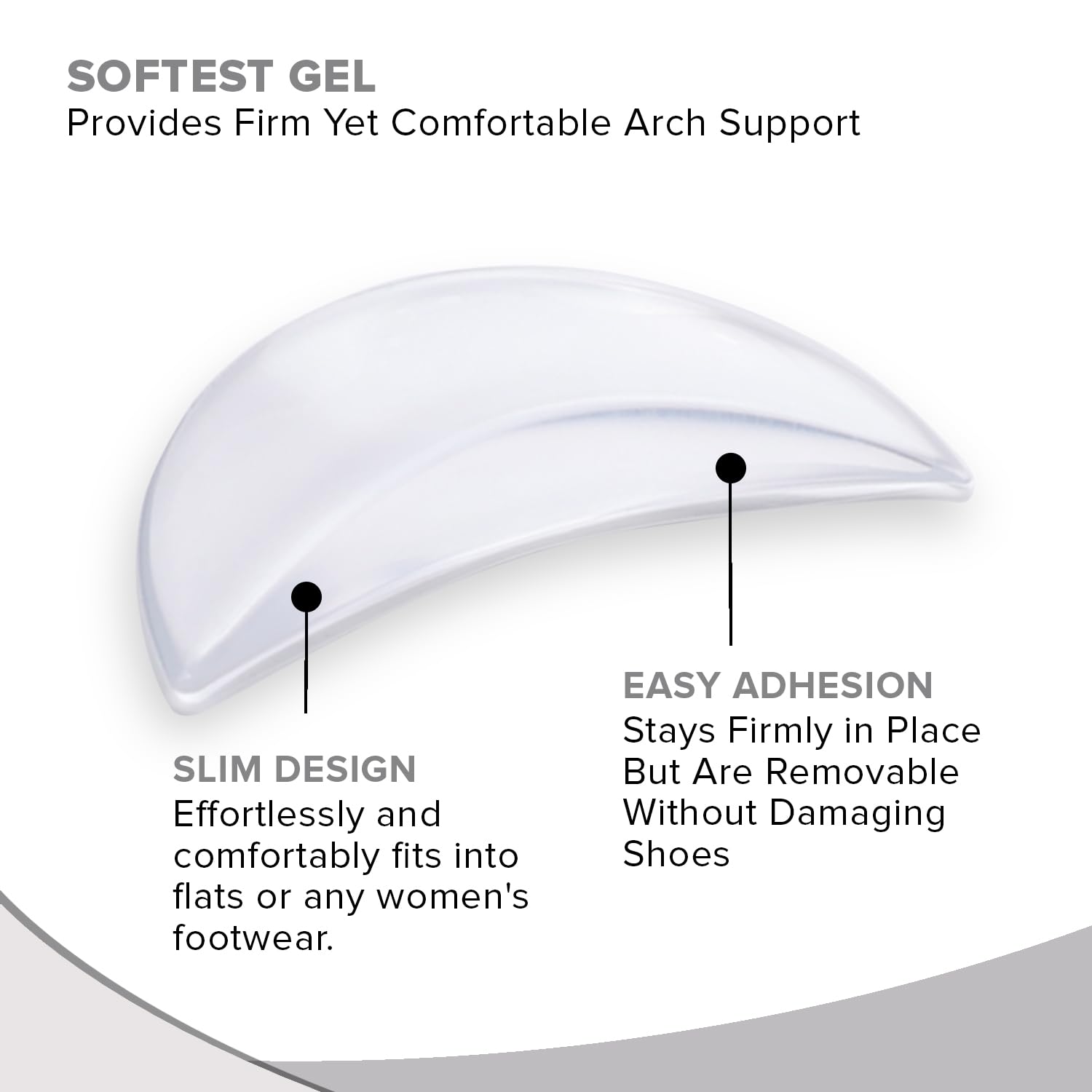 Dr Foot Arch Support Insoles - Comfort for Sports Shoes