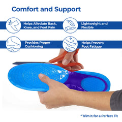 Dr Foot Massaging Gel Insoles - Revitalize Your Feet