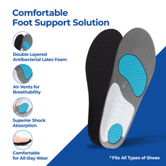 Dr Foot gel insoles - daily walking relief