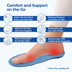 Dr Foot comfort insoles - suitable for office wear