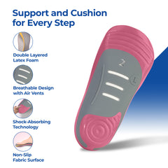 Dr Foot Arch Support Insole for Flat Feet - Sports shoes fitting