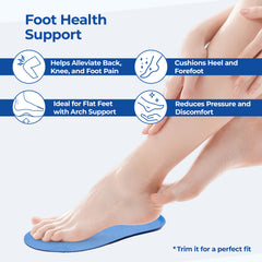 Dr Foot insoles - Tailored for men and women's footwear