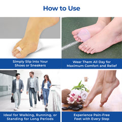 Dr Foot metatarsal pads - shock-absorbing foot care