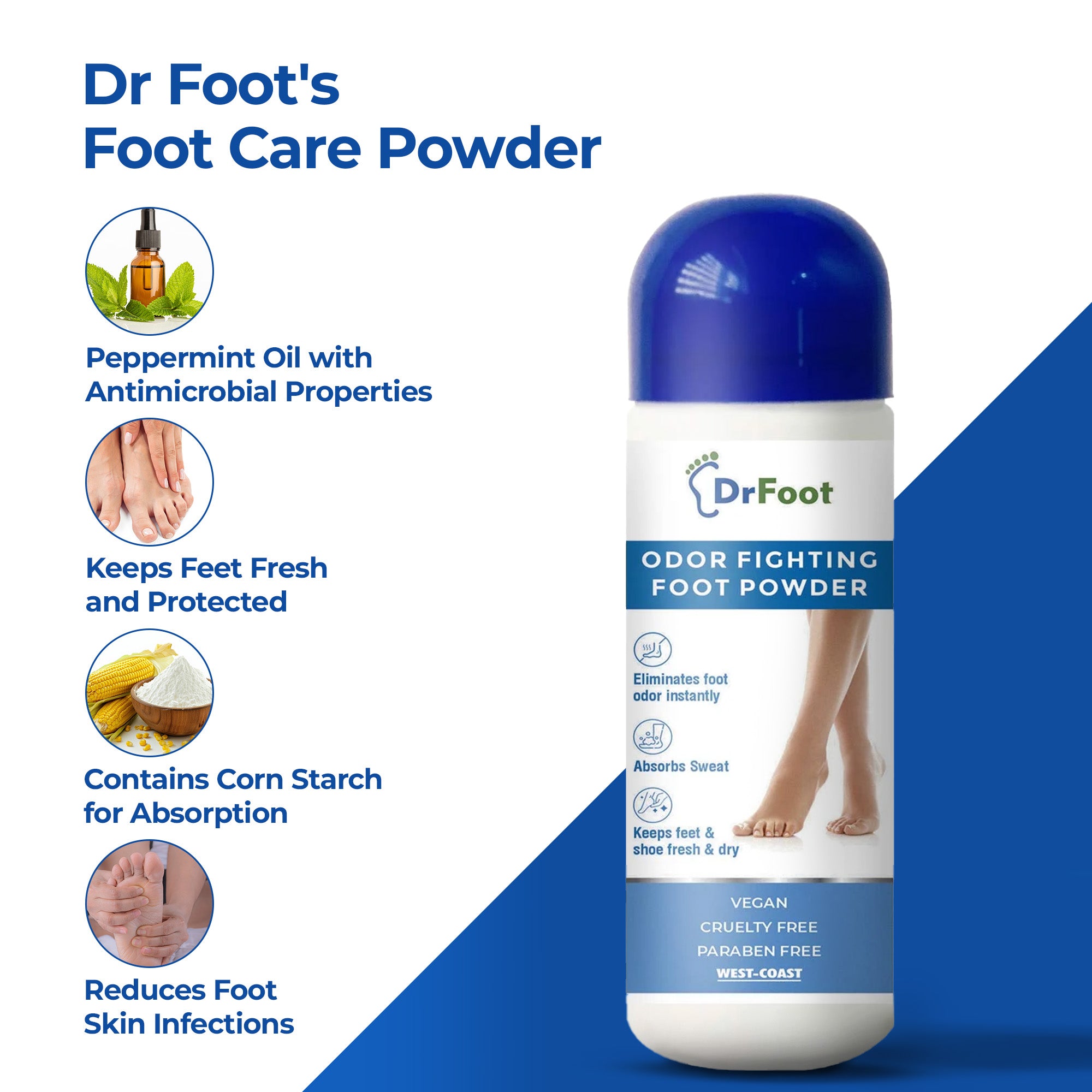 Dr Foot shoe odour remover - for active lifestyle