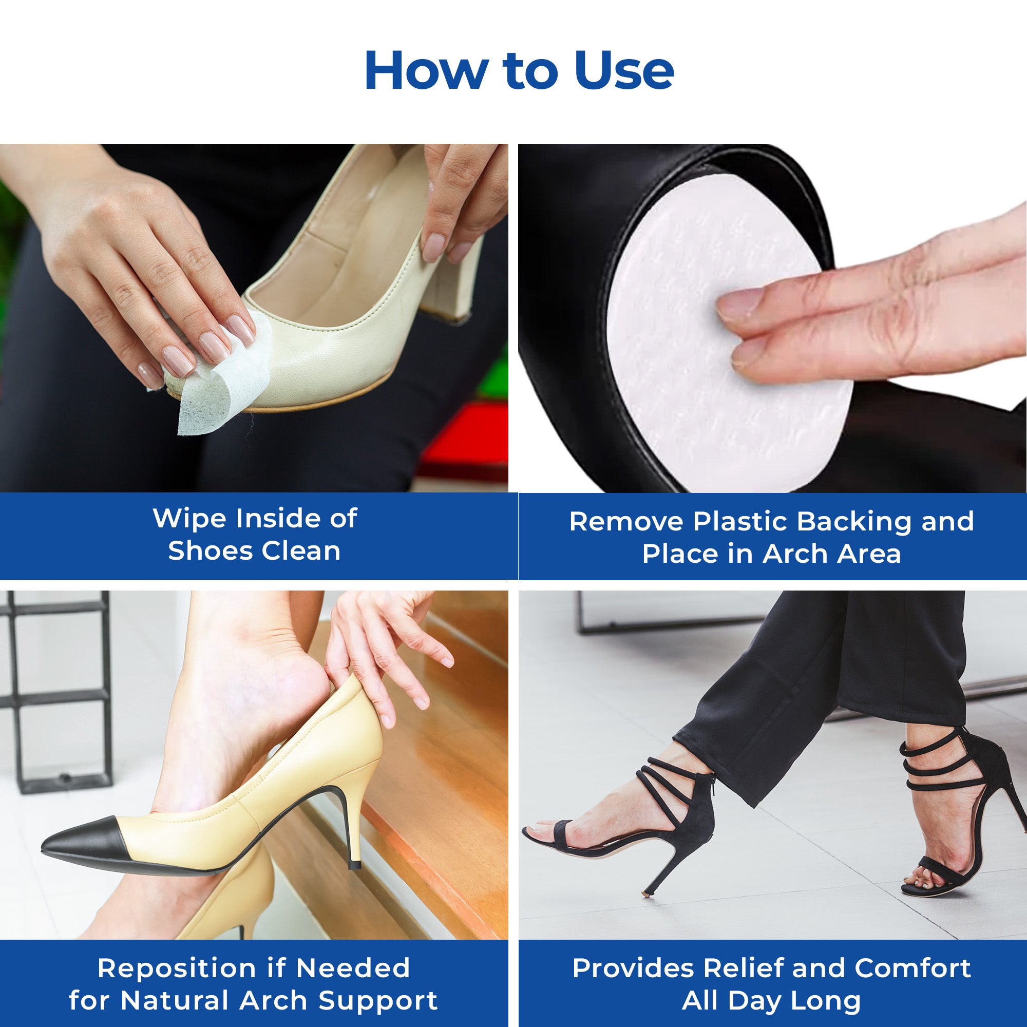 Dr Foot shoe insoles - Perfect for casual footwear