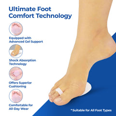 Dr Foot metatarsal pads - versatile support for various shoes