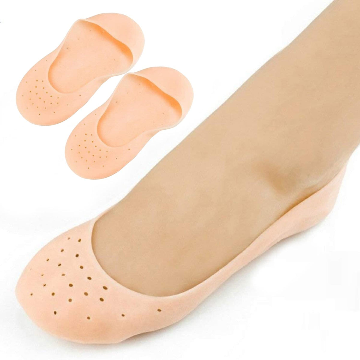 Silicone Soft Moisturizing Socks,1Pair Skin Rejuvenation Anti-Drying Socks  for Women
