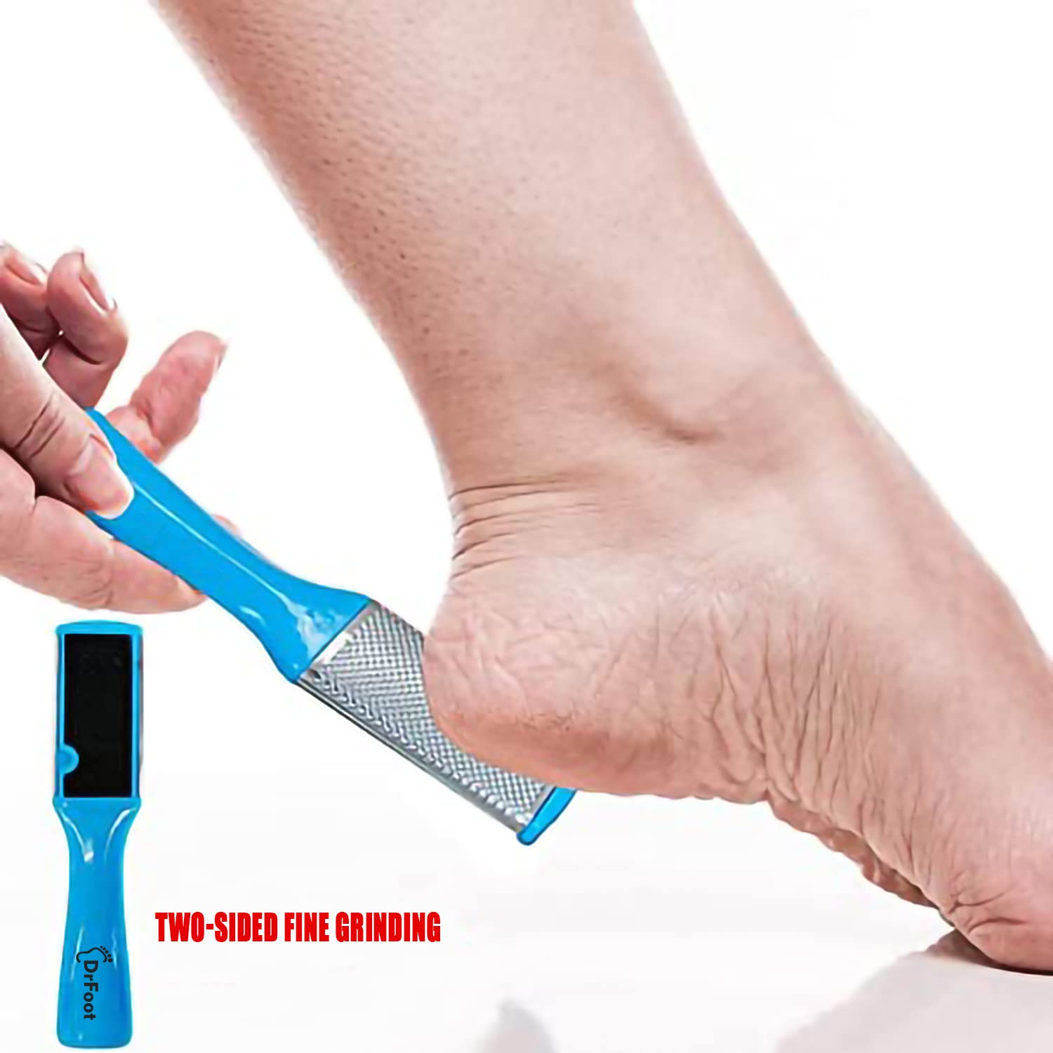 Organic B Foot Filer Feet Rasp Scrubber - Wooden Pedi Foot Scrubber Filer  for Dead Skin - Double Sided Foot Scraper Exfoliator for Dry and Wet Feet  Care - Organic B