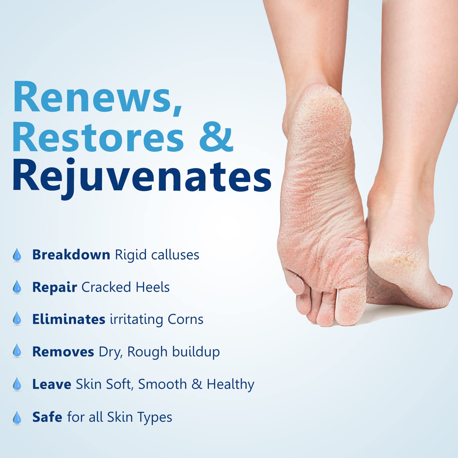 Dr. Entre's Callus Remover Gel: 8oz Extra Strength Callus Remover for Feet,  Foot Callus Remover, Foot Care, Pedicure Tools Supplies, Dead Skin Remover